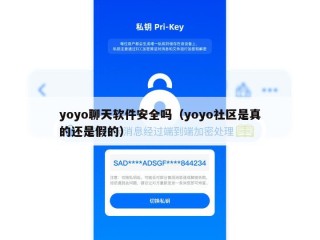 yoyo聊天软件安全吗（yoyo社区是真的还是假的）