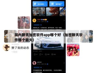 国内聊天加密软件app哪个好（加密聊天软件哪个最火）