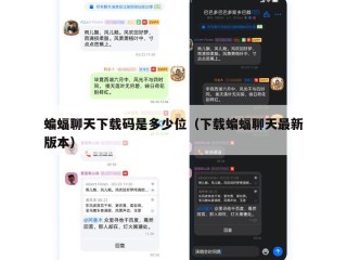 蝙蝠聊天下载码是多少位（下载蝙蝠聊天最新版本）
