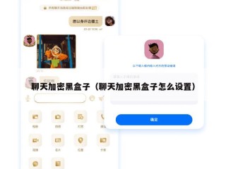 聊天加密黑盒子（聊天加密黑盒子怎么设置）