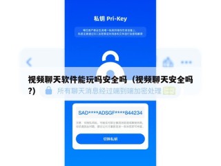 视频聊天软件能玩吗安全吗（视频聊天安全吗?）