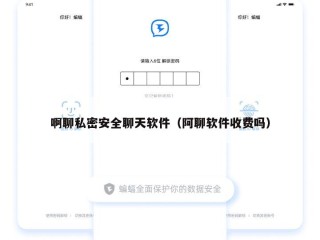 啊聊私密安全聊天软件（阿聊软件收费吗）