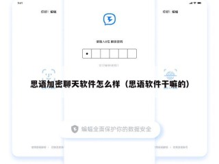 思语加密聊天软件怎么样（思语软件干嘛的）