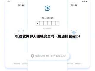 机遇软件聊天赚钱安全吗（机遇钱包app）