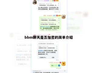 bbm聊天是否加密的简单介绍
