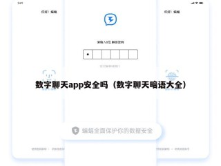 数字聊天app安全吗（数字聊天暗语大全）