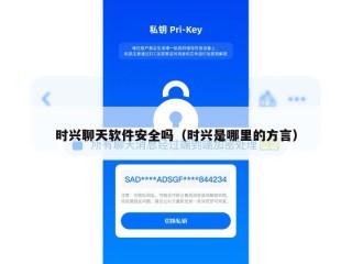 时兴聊天软件安全吗（时兴是哪里的方言）