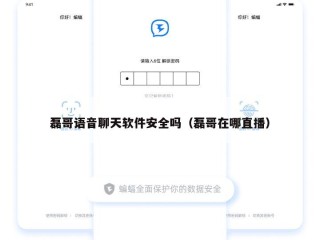 磊哥语音聊天软件安全吗（磊哥在哪直播）