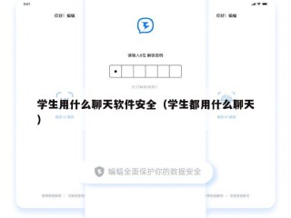 学生用什么聊天软件安全（学生都用什么聊天）