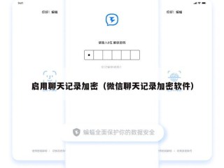 启用聊天记录加密（微信聊天记录加密软件）