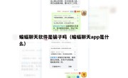 蝙蝠聊天软件是骗子吗（蝙蝠聊天app是什么）