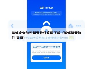 蝙蝠安全加密聊天软件官网下载（蝙蝠聊天软件 官网）