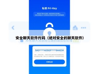 安全聊天软件代码（绝对安全的聊天软件）
