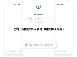 怎样开启加密聊天软件（加密聊天应用）