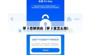 萝卜密聊供应（萝卜蜜怎么做）