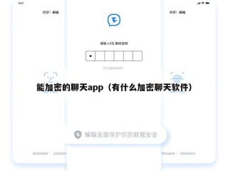 能加密的聊天app（有什么加密聊天软件）