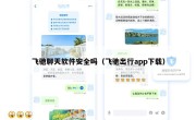 飞驰聊天软件安全吗（飞驰出行app下载）
