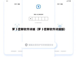萝卜密聊软件详细（萝卜密聊软件详细版）