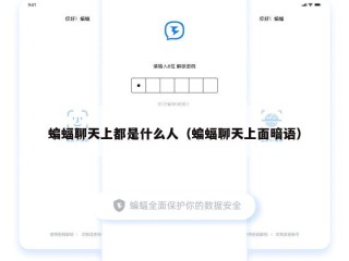 蝙蝠聊天上都是什么人（蝙蝠聊天上面暗语）