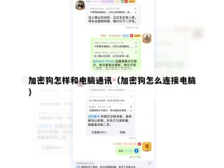 加密狗怎样和电脑通讯（加密狗怎么连接电脑）