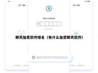 聊天加密软件排名（有什么加密聊天软件）