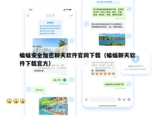蝙蝠安全加密聊天软件官网下载（蝙蝠聊天软件下载官方）