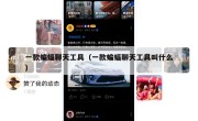 一款蝙蝠聊天工具（一款蝙蝠聊天工具叫什么）