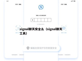 signal聊天安全么（signal聊天工具）