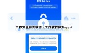 工作安全聊天软件（工作软件聊天app）