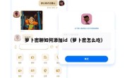 萝卜密聊如何添加id（萝卜密怎么吃）