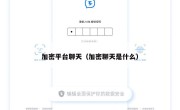 加密平台聊天（加密聊天是什么）