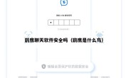 鹞鹰聊天软件安全吗（鹞鹰是什么鸟）
