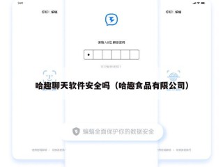 哈趣聊天软件安全吗（哈趣食品有限公司）