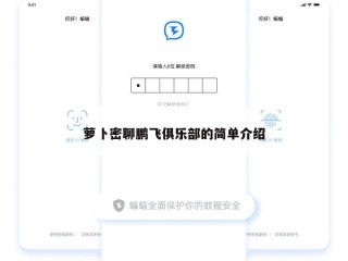 萝卜密聊鹏飞俱乐部的简单介绍