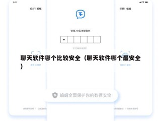 聊天软件哪个比较安全（聊天软件哪个最安全）