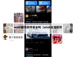 wink聊天软件安全吗（wink社交软件）