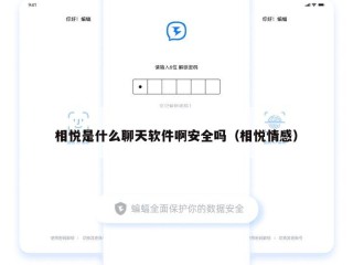 相悦是什么聊天软件啊安全吗（相悦情感）