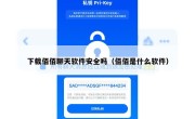 下载佰佰聊天软件安全吗（佰佰是什么软件）