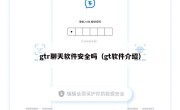 gtr聊天软件安全吗（gt软件介绍）