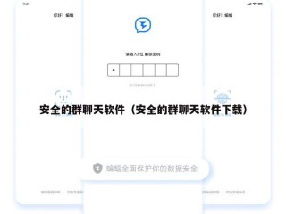 安全的群聊天软件（安全的群聊天软件下载）