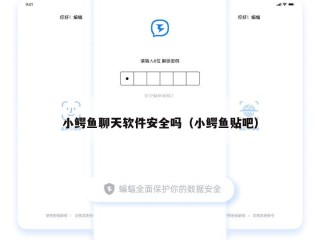 小鳄鱼聊天软件安全吗（小鳄鱼贴吧）
