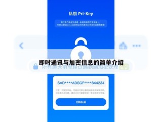 即时通讯与加密信息的简单介绍