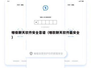哪些聊天软件安全靠谱（哪款聊天软件最安全）