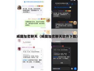威图加密聊天（威图加密聊天软件下载）