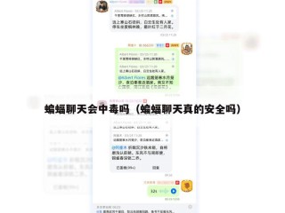 蝙蝠聊天会中毒吗（蝙蝠聊天真的安全吗）
