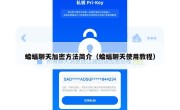 蝙蝠聊天加密方法简介（蝙蝠聊天使用教程）