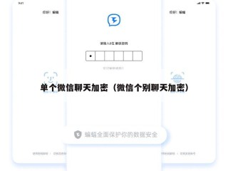 单个微信聊天加密（微信个别聊天加密）