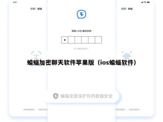 蝙蝠加密聊天软件苹果版（ios蝙蝠软件）