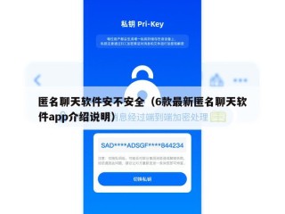 匿名聊天软件安不安全（6款最新匿名聊天软件app介绍说明）