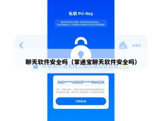 聊天软件安全吗（掌通宝聊天软件安全吗）